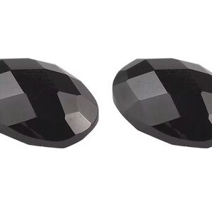 1.10 Carat Black Spinel Gemstones (Oval 6x4 mm)